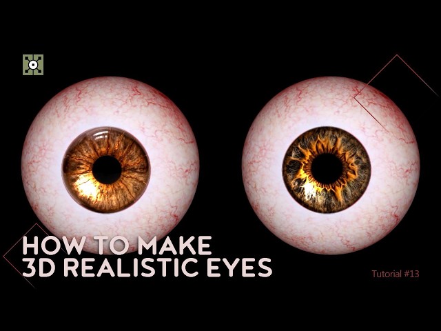 HOW TO MAKE 3D REALISTIC EYES | TOUCHDESIGNER 2025.32280