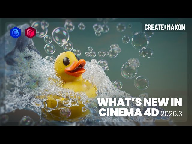What's New in Cinema 4D 2026.3