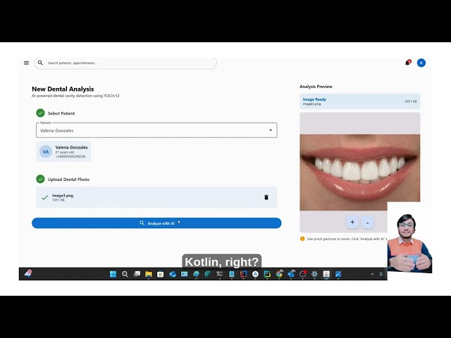Dental Vision AI: Full Kotlin Multiplatform Architecture (Android, Desktop, Web) - Gemini & YOLOv12