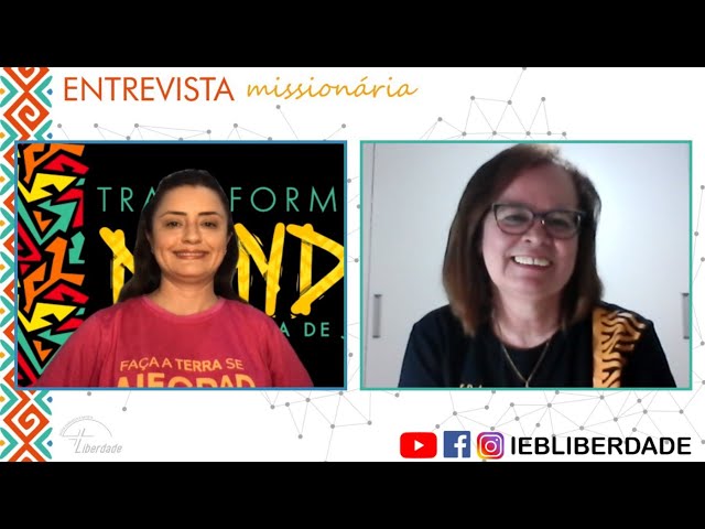 LIVE do dia 05/06 - Entrevista Missionária