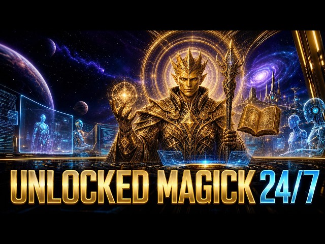 UNLOCKED MAGICK 24/7 | GAMING | BUILDING  | Master AI Agents | UNIVERSAL SYNCUP   ⁨@UnlockedMagick⁩