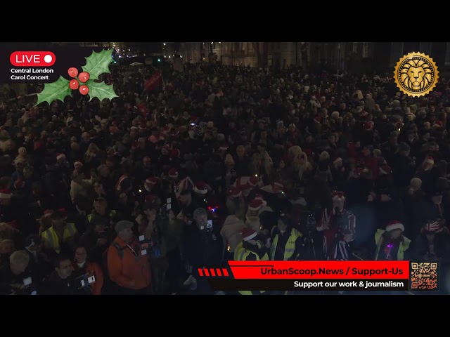LIVE: Putting Christ Back Into Christmas - Festive Celebration Outside Downing Street, London