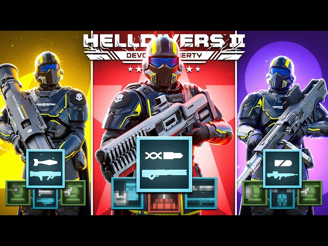 The Best Loadout in Helldivers 2 for EACH Faction