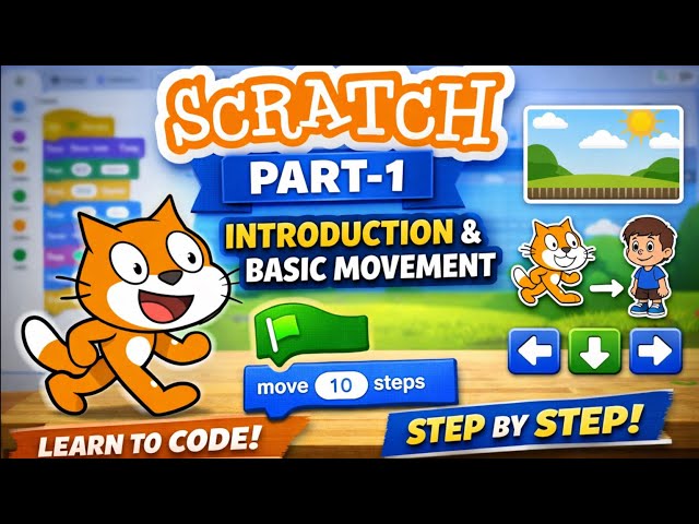 How to Move a Character in Scratch (Beginner Tutorial)