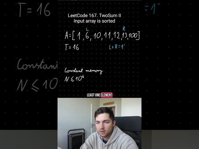 TwoSum Two Pointers technique clearly explained