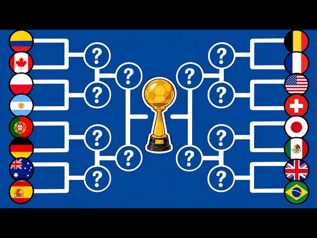 Marble Football Tournament Final | 16 Countries Marble race | marble soccer 