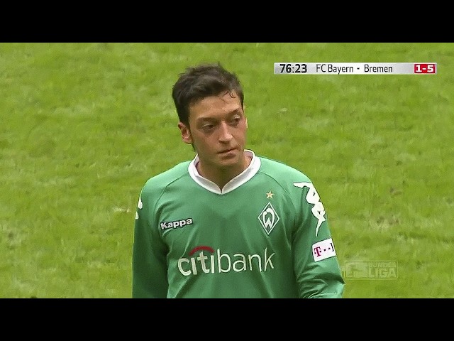 The Day Young Mesut Özil DESTROYED Bayern Munich