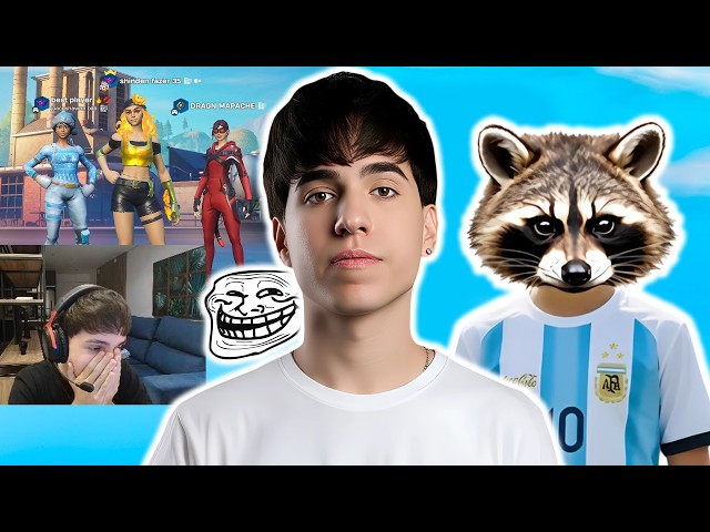 FAZER VUELVE A JUGAR CON EL NIÑO (MAPACHE) Y LE TROLEA
