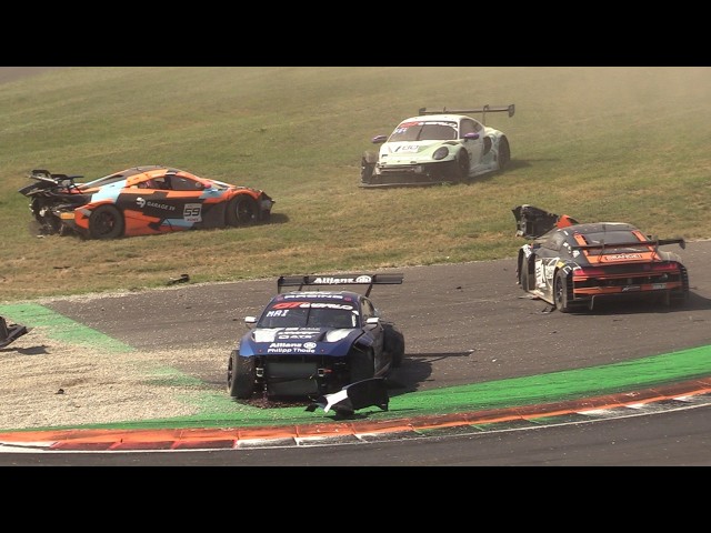 3h Monza GT World Challenge Europe 2026- Turn 1 Mayhem, Many Crashes, Racing Action & More!!!