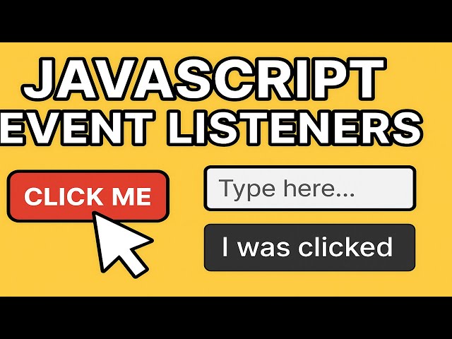 Basic Introduction to events in JavaScript