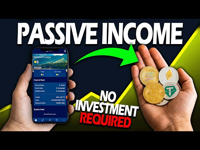 Make Money Passively in Crypto – No Investment Needed