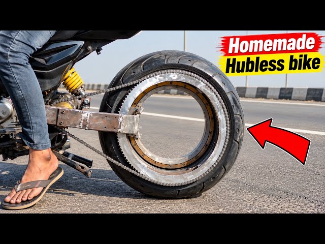 🔥 We Built a Bike Without a Hub! 😱 Part 2