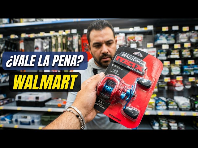 Visiting the fishing section at Walmart in Eagle Pass
