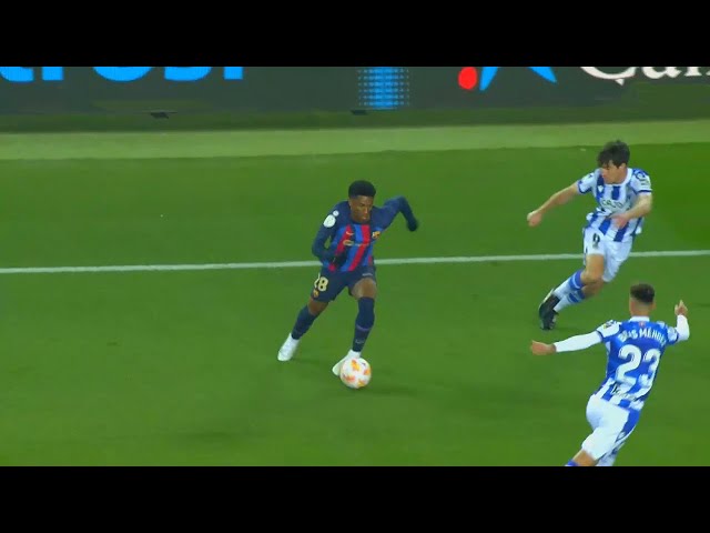 Alejandro Balde es IMPARABLE