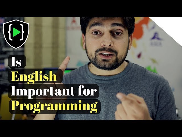 Is English important for programming