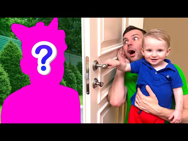 Five Kids Who's at the Door? Kids Song