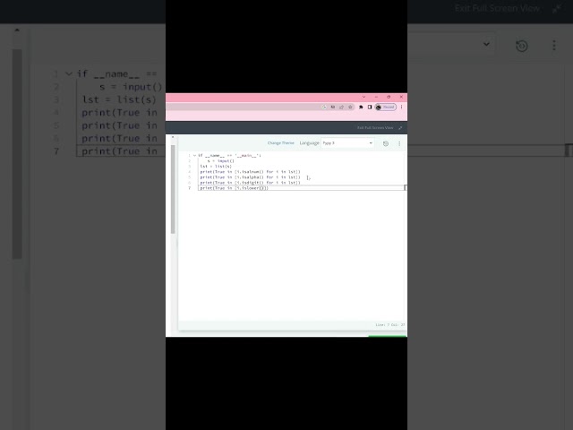 String Validator || STRING || HackerRank || Python Programming ||#viralvideo #python #hackerrank