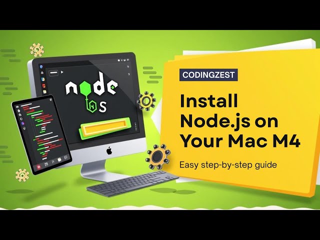 How to Install Node JS on Mac M4 2025 | Installing Node JS on Mac
