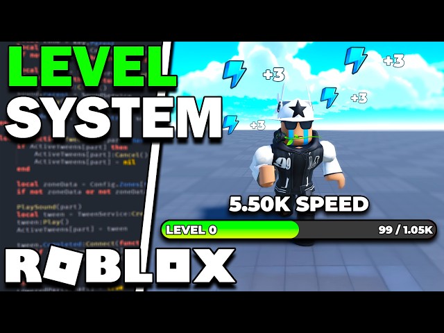 How to Make a Level System In Under 5 Minutes (Roblox Studio)