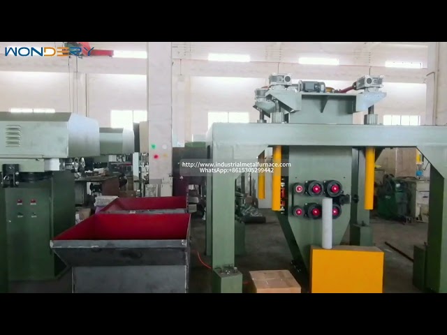Upward Copper Rod Casting Machine
