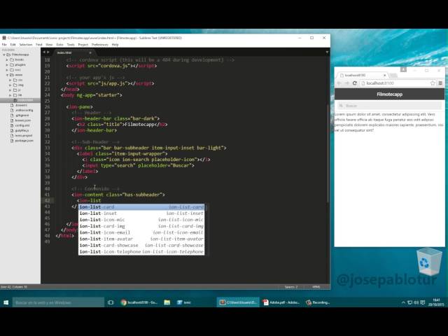 13 - Curso Ionic - Controladores 1: Estructurando una aplicación
