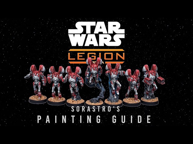 B2 Super Rocket Battle Droids Painting Guide - Star Wars: Legion