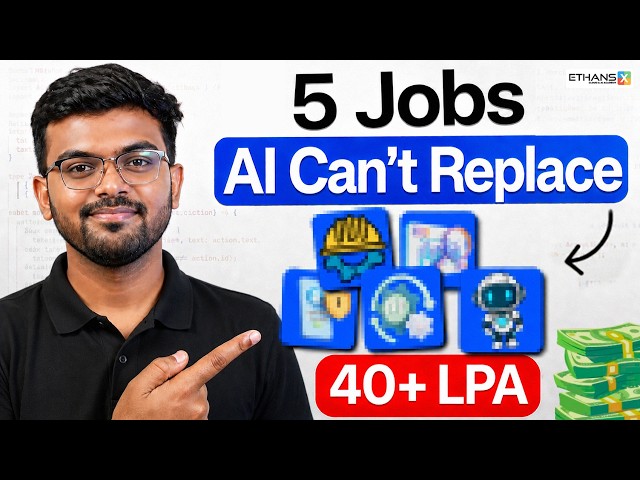 5 High-Paying Tech Jobs AI Can't REPLACE by 2030