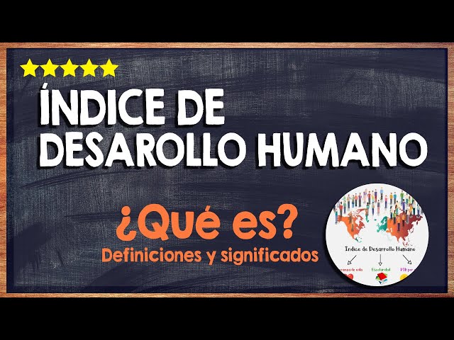 🙏 What is the Human Development Index? - Find out the extent of this index in your country 🙏