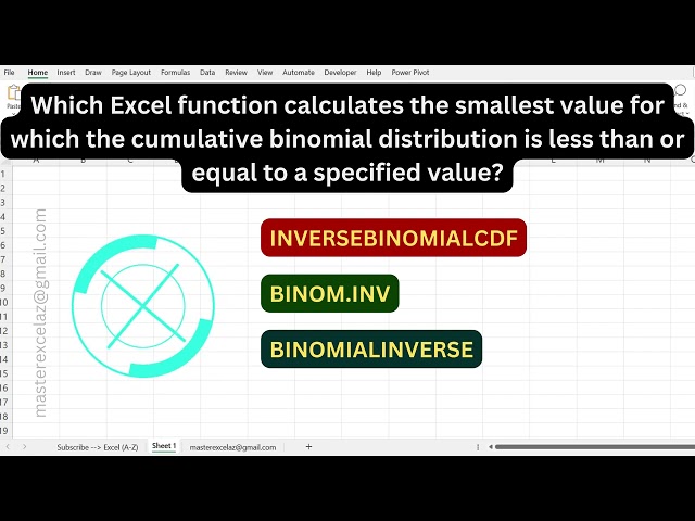 #239 - Excel formula question and answer