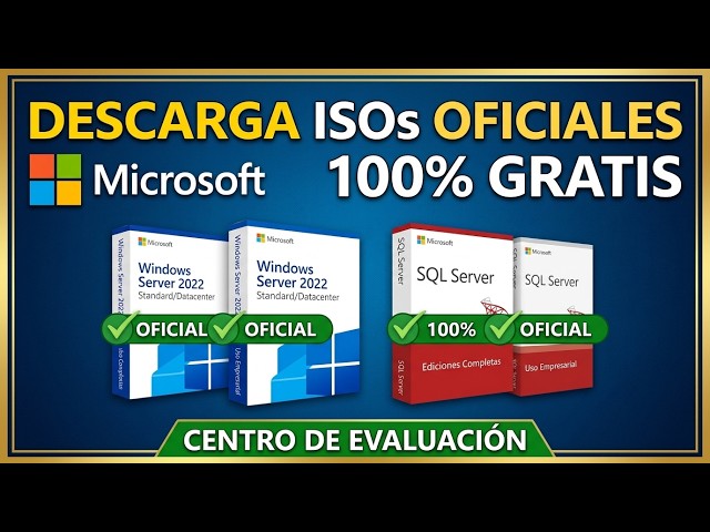 How to Download Official and FREE Windows Server and SQL Server ISOs | Evaluation Center