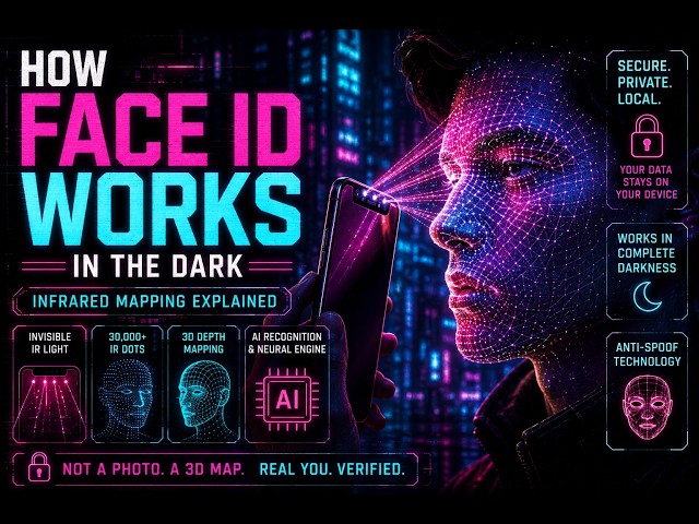 How Face ID Works in Complete Darkness