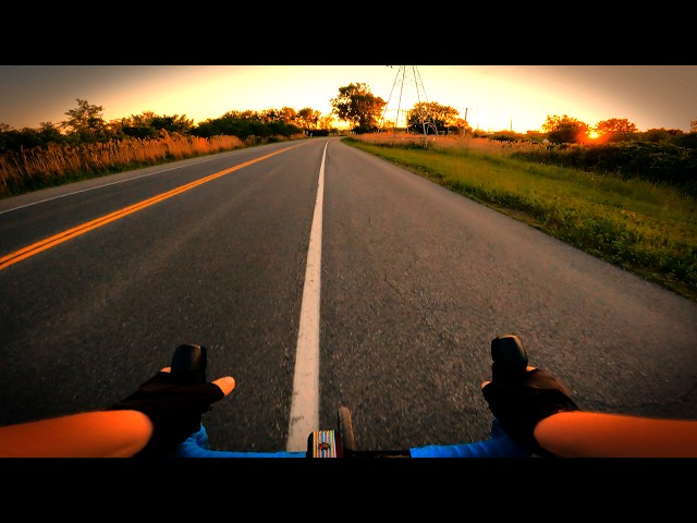 Epic Summer Sunset Road Ride III  with Felt VR   4K