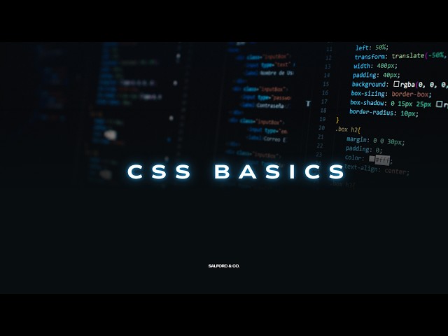 CSS for Beginners: Style Headings, Paragraphs, Lists & Divs