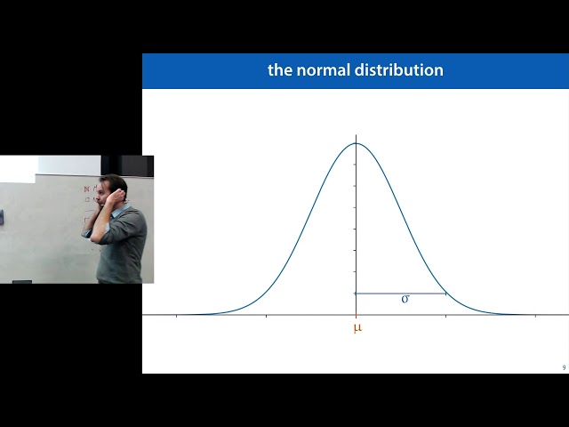 8 Probability 2: Density estimation. Maximum likelihood, Normal Distributions,