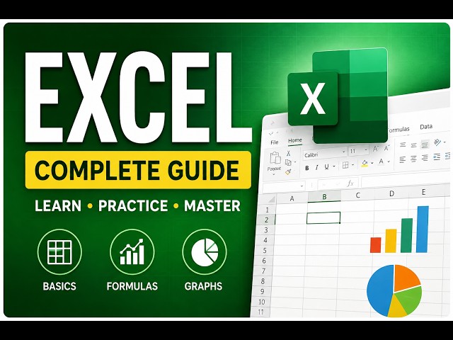 Excel Basic Math Formulas: SUM, AVERAGE, MIN, MAX & COUNT