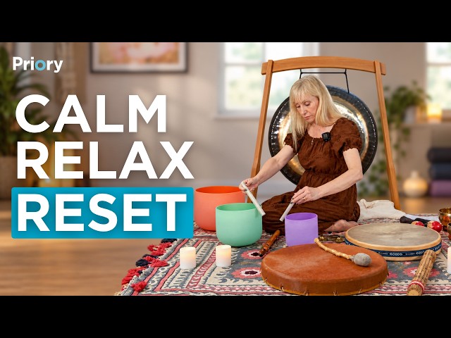 Guided Sound Bath Meditation for Relaxation | 25-minute Sound Journey