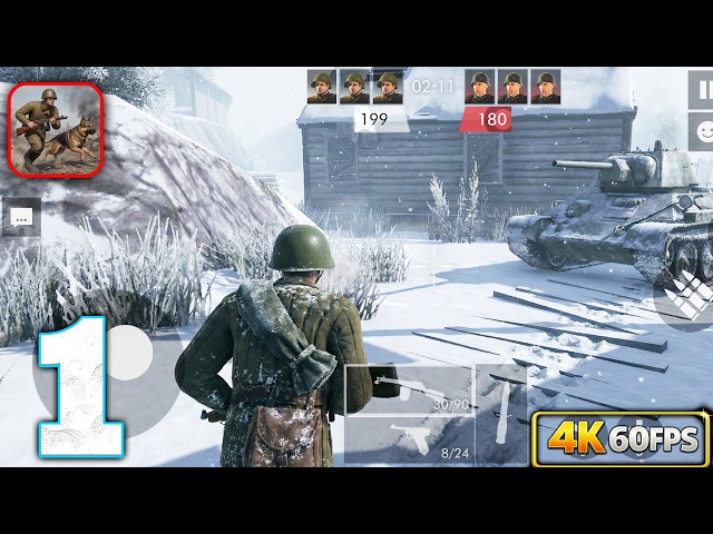 Warfare 1942: Online Shooter - Gameplay Walkthrough Part 1 (Android / iOS)