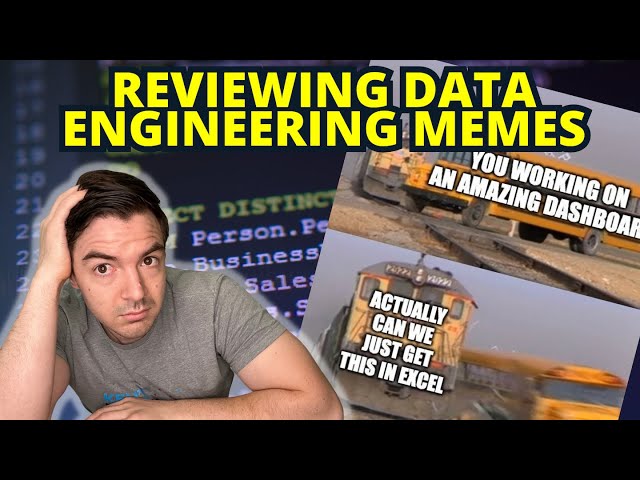 Reviewing Data Engineering Memes And QA