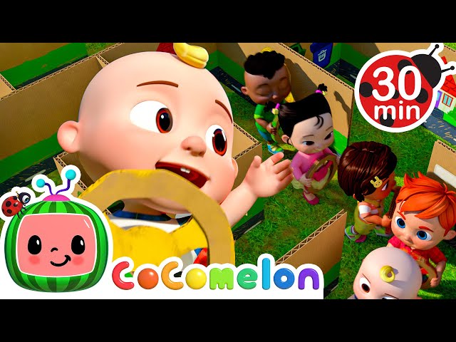 Teaching Directions 🚦 30 MIN LOOP |  Karaoke Nursery Rhymes & Kids Songs - CoComelon