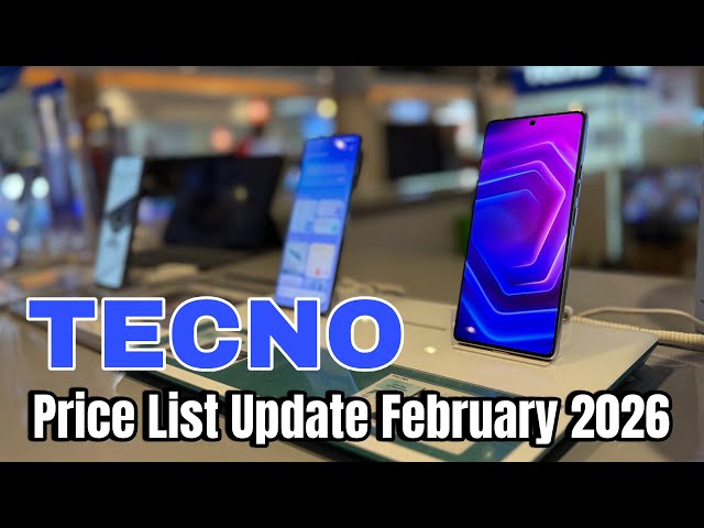 Tecno Spark Go 3 | Tecno Pova 7 Series | Tecno Camon 40 Series | Tecno MegaPad Series, February 2026