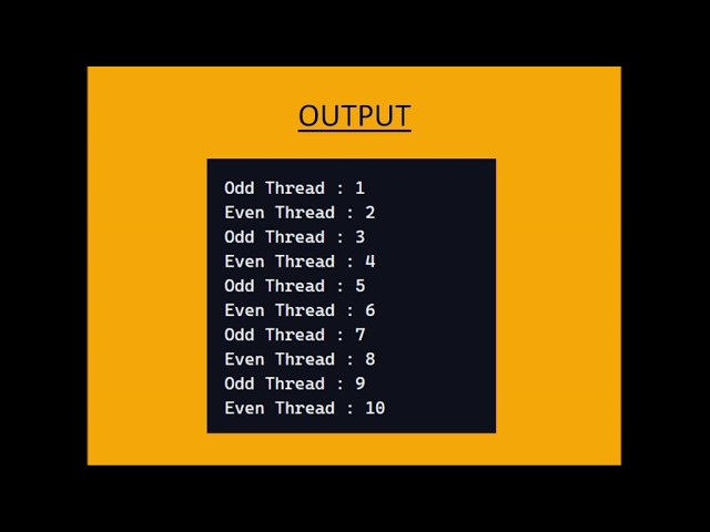 Java Programming : Multithreading & Synchronisation