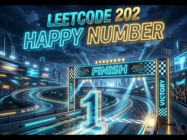 LeetCode 202: Happy Number in less than 5 minutes | Floyd's Cycle-Finding Algorithm