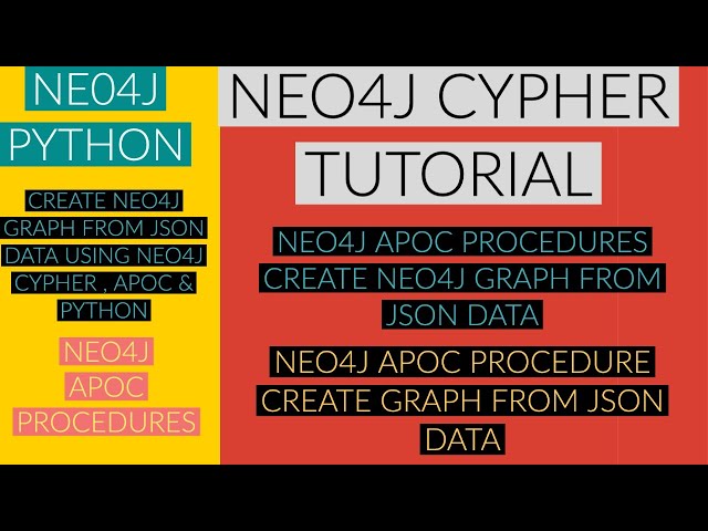 NEO4J|NEO4J TUTORIAL|Neo4j Python|Create Neo4j Graph From Json Using Cypher ,Apoc & Python|PART:82