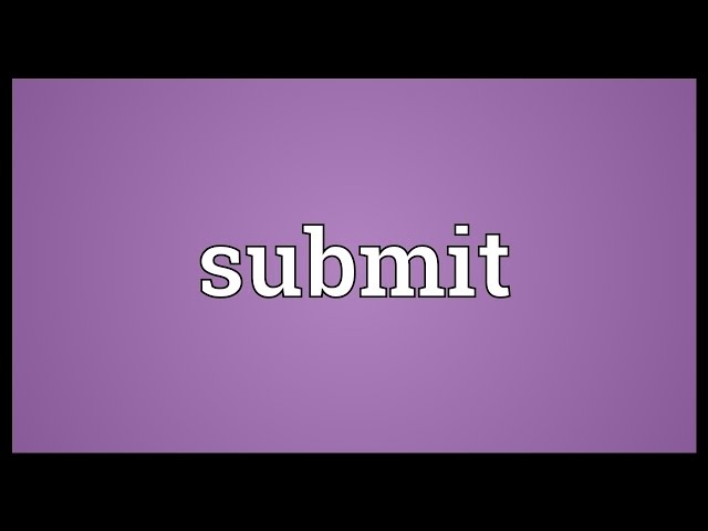 Submit Meaning