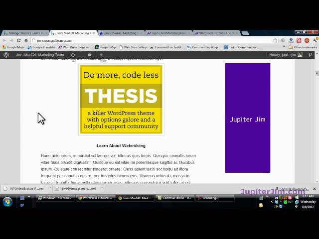 WordPress Tutorial: Update to WordPress 3.4.1 Security Update!