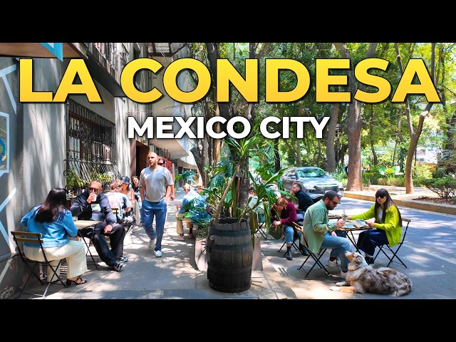 Exploring Mexico City | La Condesa 🇲🇽 CDMX 4K Walking Tour 2026