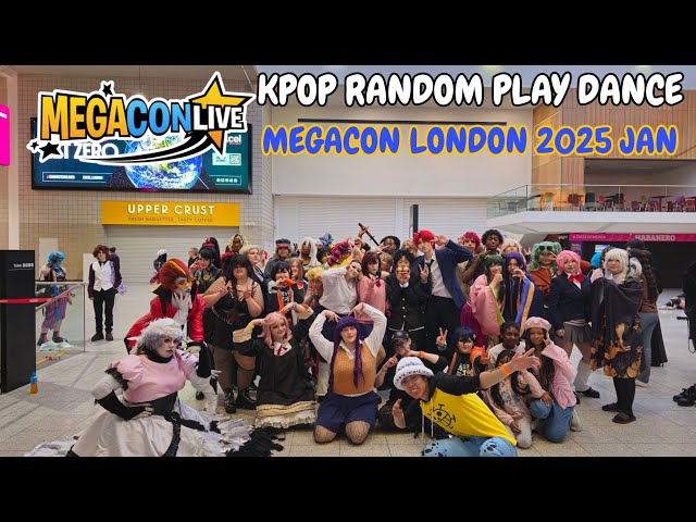 Kpop Random Play Dance In Public | Megacon London January Sunday 2025