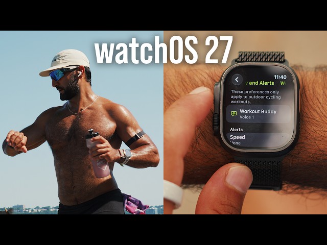 Apple watchOS 27 beta (NEW Siri AI, Fitness, Smart Stack)