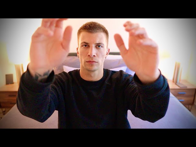 ASMR Guided Body Scan | Hand Movements, Visuals & Male Whispers