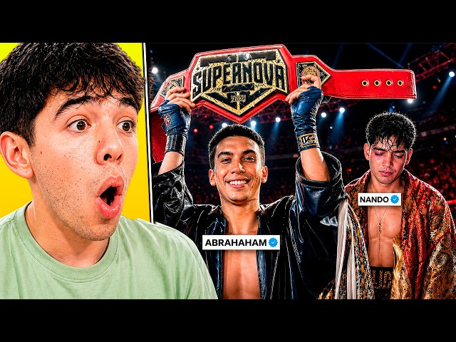 REACCIONE a la PELEA de ABRAHAM vs NANDO en SUPER NOVA